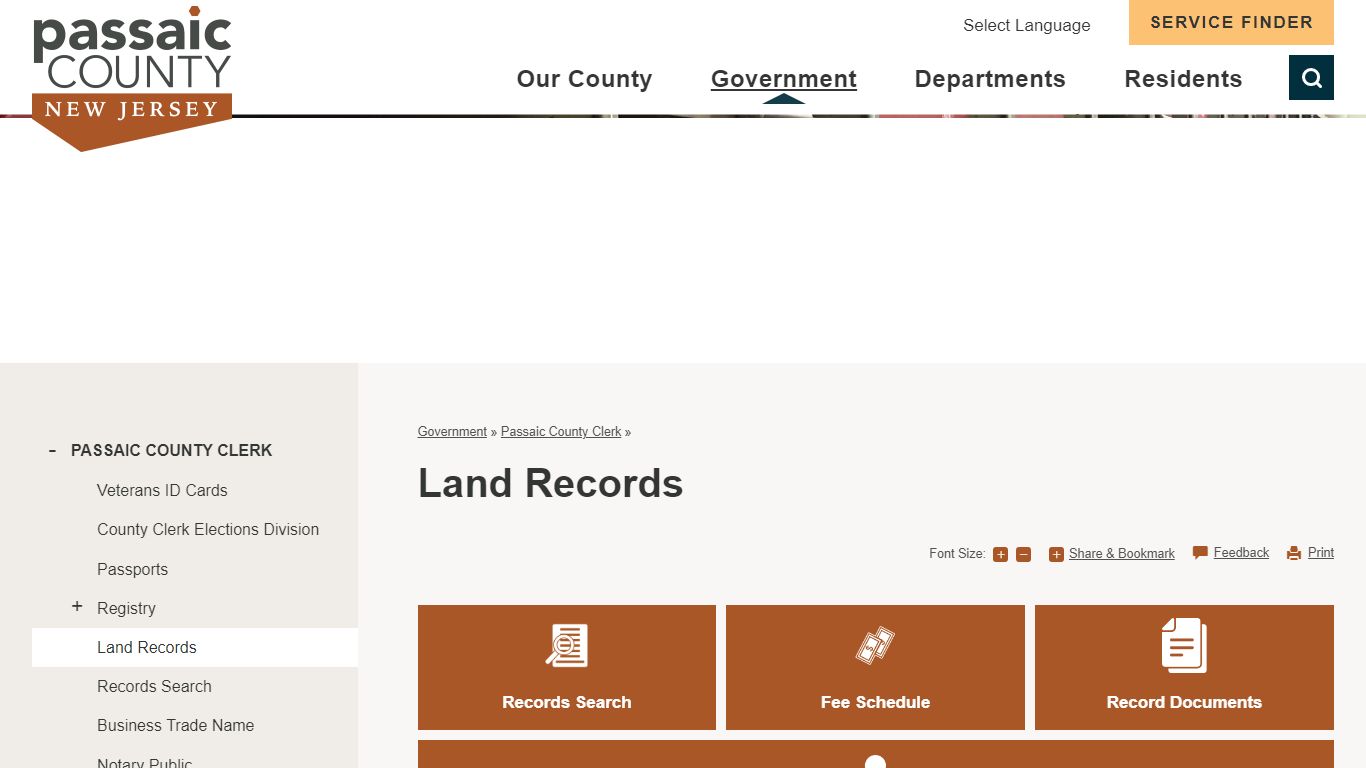 Land Records | Passaic County, NJ